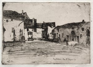 Dodici acqueforti dalla natura:  Liverdun da James McNeill Whistler