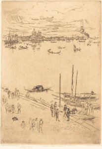 Venezia verticale da James Abbott McNeill Whistler