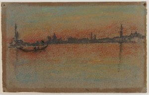 Venezia: Tramonto sul Porto da James Abbott McNeill Whistler