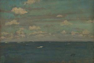 Viola e argento - Il mare profondo da James McNeill Whistler