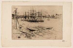 Wapping - La Piscina da James Abbott McNeill Whistler