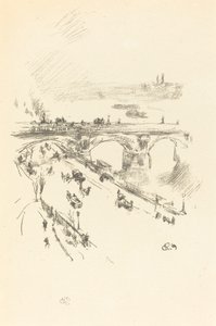 Ponte di Waterloo da James Abbott McNeill Whistler