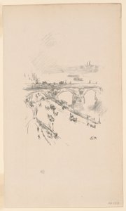 Ponte di Waterloo da James Abbott McNeill Whistler