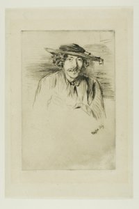 Whistler con un cappello