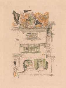Casa gialla, Lannion da James Abbott McNeill Whistler