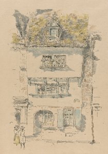 Casa Gialla, Lannion da James Abbott McNeill Whistler