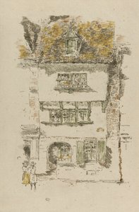 Casa gialla, Lannion da James Abbott McNeill Whistler