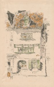 Casa gialla, Lannion da James Abbott McNeill Whistler