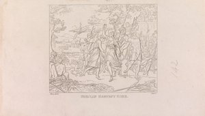 Progetti per la Grande Sala della Società delle Arti (4 di 1 foglio)