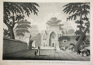 Veduta di una Moschea a Chunar da James Moffat