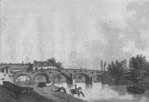 Ponte di Maidstone, Kent. Pl. 2 da James Newton