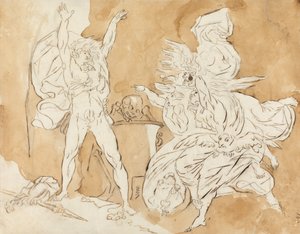 Macbeth e le streghe da James Northcote