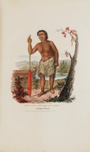 MEN-DOW-MIN o il Mais; un nano Chippewa, da Il portafoglio degli aborigeni da James Otto Lewis
