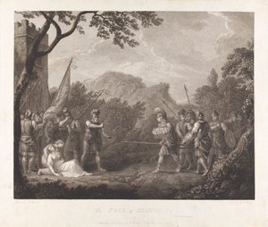 La Caduta di Aganecca, 1783 da James Parker