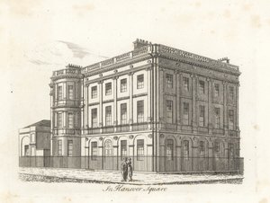 Harewood House, Hanover Square, Londra da James Peller Malcolm