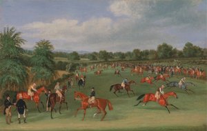 Le corse di Epsom: preparazione alla partenza da James Pollard