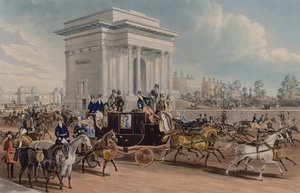 Hyde Park Corner da James Pollard