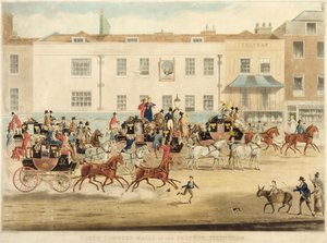 Le poste del Nord al Peakcock, Islington, 1838