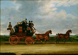 La posta da Dover a Londra da James Pollard