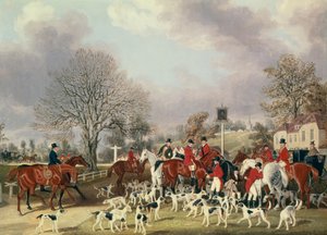 La caccia in Hertfordshire da James Pollard