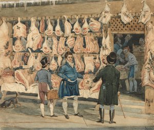 Il mercato della carne da James Pollard