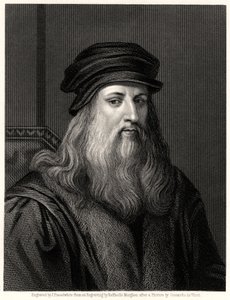 Leonardo da Vinci, XIX secolo da James Posselwhite