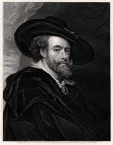 Peter Paul Rubens, artista fiammingo, XIX secolo da James Posselwhite