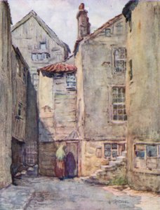 Vecchie case, College Wynd