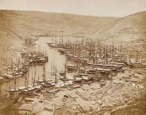 Porto di Balaklava, vista verso nord, 1856