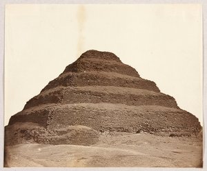 Egitto. Saqqara. Piramide a gradoni di Djoser da James Robertson