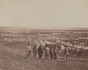Veduta generale del campo da James Robertson