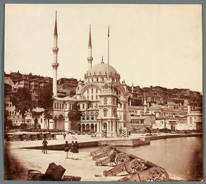 "Moschea di Tophanna" [Istanbul. La moschea di Tophane] da James Robertson
