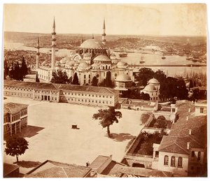 Istanbul. Moschea di Süleymaniye da James Robertson