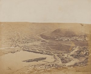 La Strada Woronzoff da Sebastopoli, 1855 da James Robertson