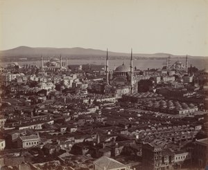 Panorama di Costantinopoli da James Robertson, and Felice Beato