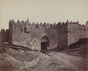 Porta di Damasco da James Robertson, and Felice Beato