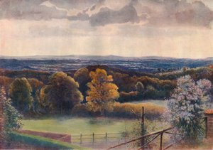 Vista da Coneyhurst Hill, Ewehurst, 1911, 1914 da James S Ogilvy