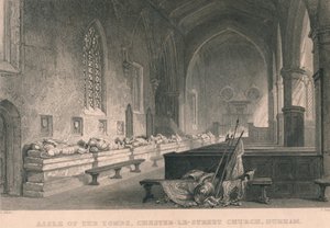 Navata delle Tombe, Chiesa di Chester-Le-Street, Durham da James Sands