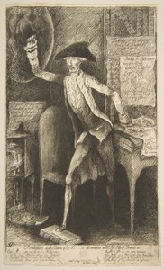 Frontespizio alla 2ª edizione delle Osservazioni di Lord Stanhope su Mr. Pitts da James Sayers