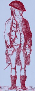 John Wilkes - da una caricatura di James Sayers da James Sayers