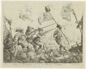 Caricatura di Goejanverwellesluis, 1787 da James Sayers