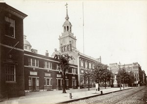 Independence Hall, Chestnut Street, lato sud tra la 5a e la 6a strada da James Shields