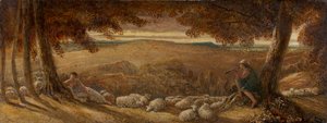 Pascolo serale da James Smetham