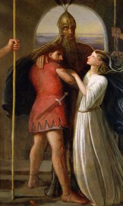 La morte del conte Siward da James Smetham