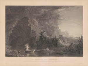 Il viaggio della vita: Infanzia da James Smillie, after Thomas Cole