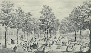Società nel Mall, 1741, 1920 da James Smith