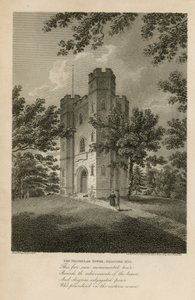 La Torre Triangolare su Shooters Hill da James Storer