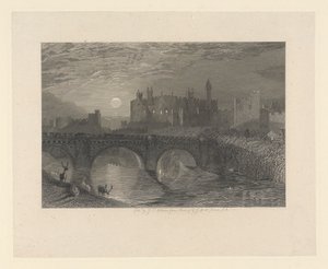 Castello di Alnwick, Northumberland da James T. Willmore