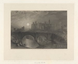 Castello di Alnwick, Northumberland da James T. Willmore