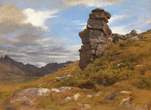 La grotta di Madre Meldrum da James Thomas Linnell